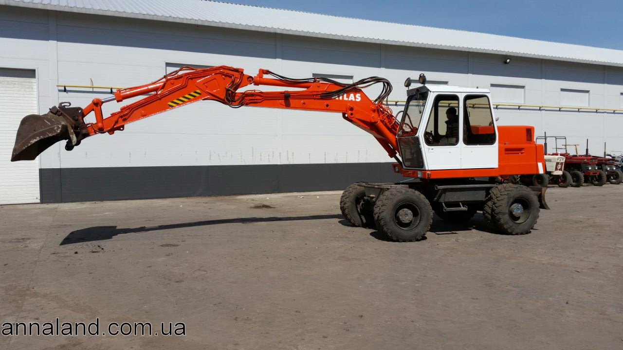 Колісний екскаватор Atlas 1304  - 10 - Annaland.com.ua.jpg Продаж бу сг техніки з Нідерландів
